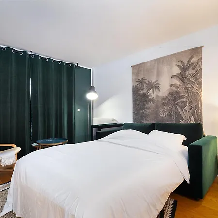 Apartment Cosy'n Paris - Parking Secure - Metro 14 - Wifi - Terrace - Premium Bedding