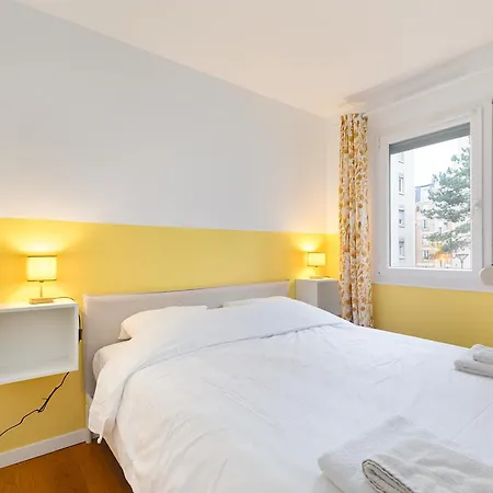 Cosy'n Paris - Parking Secure - Metro 14 - Wifi - Terrace - Premium Bedding *
