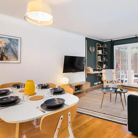 Apartment Cosy'n Paris - Parking Secure - Metro 14 - Wifi - Terrace - Premium Bedding